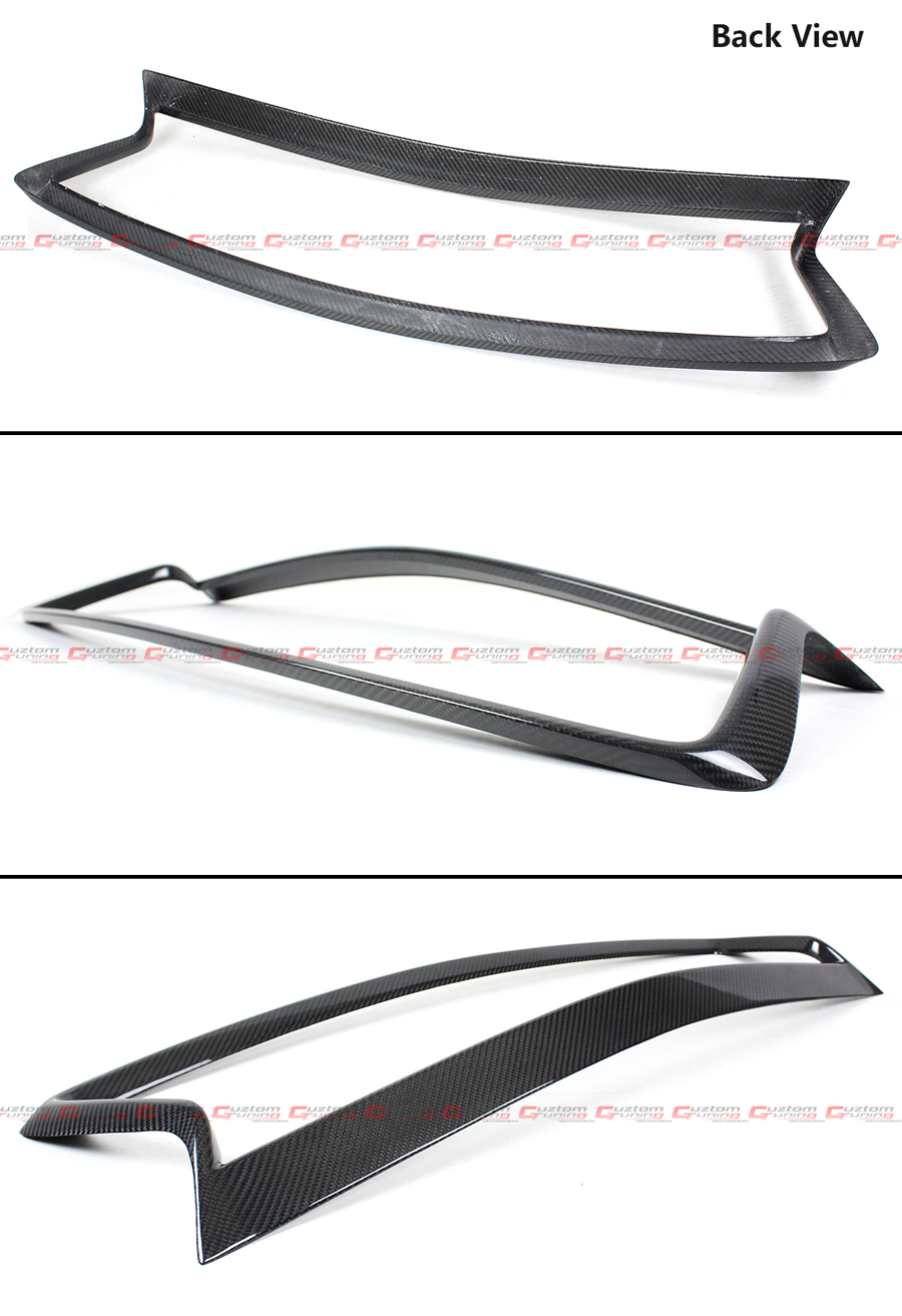 Glossy Black Front Grille Overlay Cover For Infiniti Q50 2018-2023 – ZTT Plastic Trim