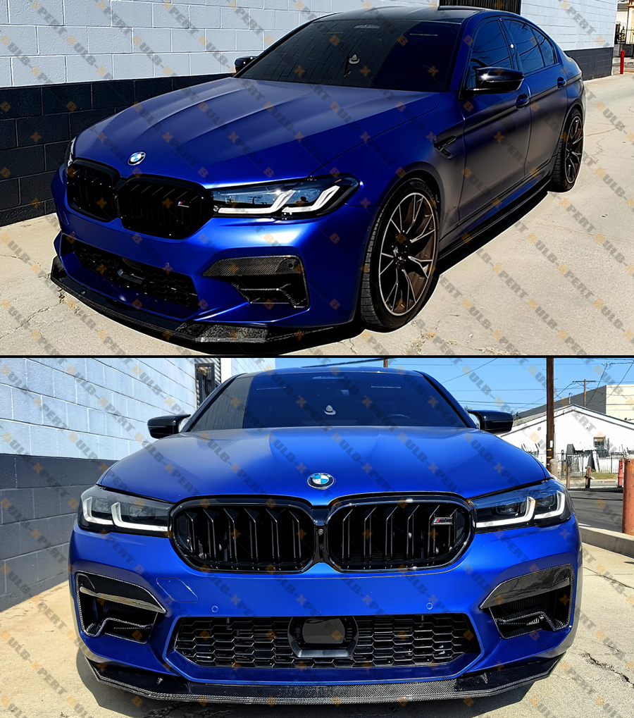 FOR 21-23 BMW F90 M5 LCI DRY CARBON FIBER FRONT BUMPER AIR DUCT