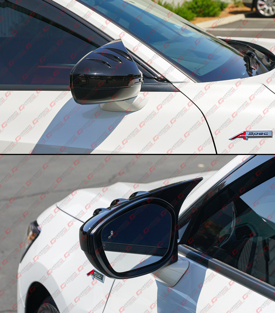 FOR 2023-26 ACURA INTEGRA DE4 M STYLE GLOSS BLACK ADD-ON SIDE