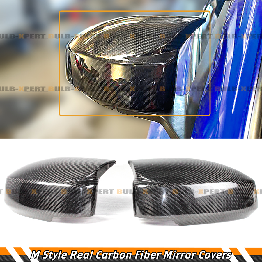 thumbnail interactive-video image 1 of Real Carbon Fiber Side Mirror Covers For 2003-2007 Nissan 350Z Z33 – Glossy Overlay 1 of 4