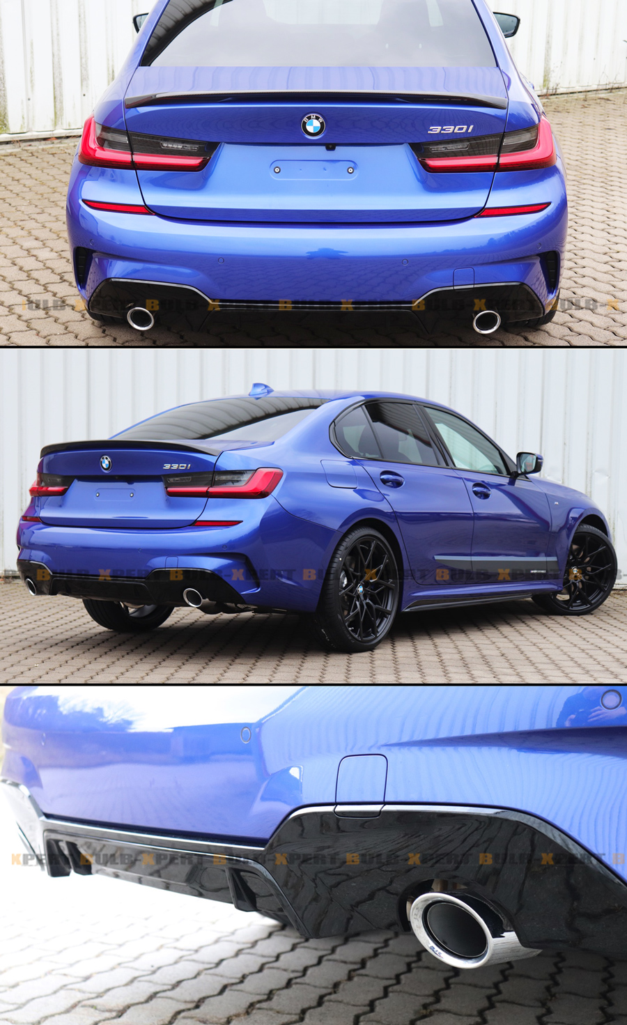 FOR 2019-2020 BMW G20 330i M340i PERFORMANCE STYLE M SPORT REAR BUMPER