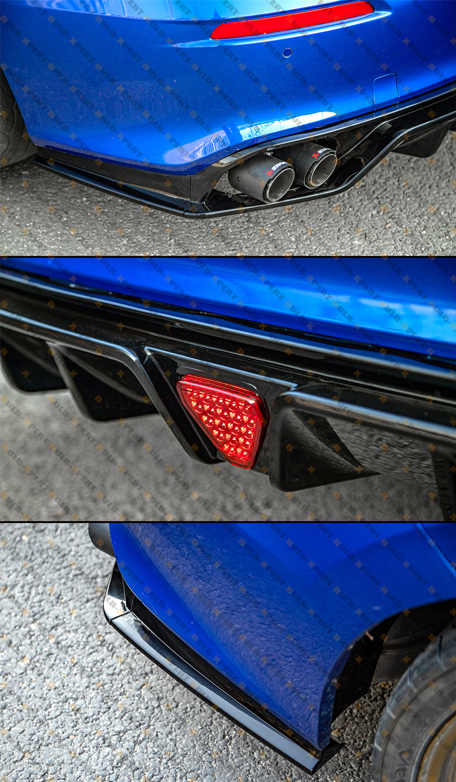 2022-2024 11th Gen Civic ACR Diffuser Two-tone with LED brake light (S –  SWA AUTO SPORTS