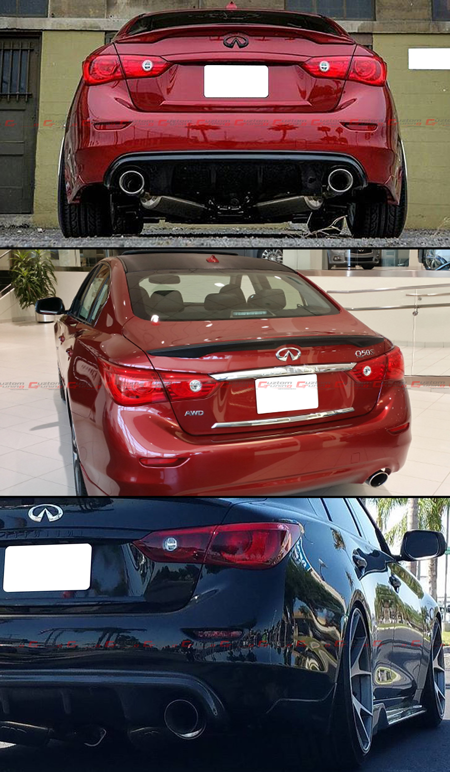 Infiniti q50 бампер