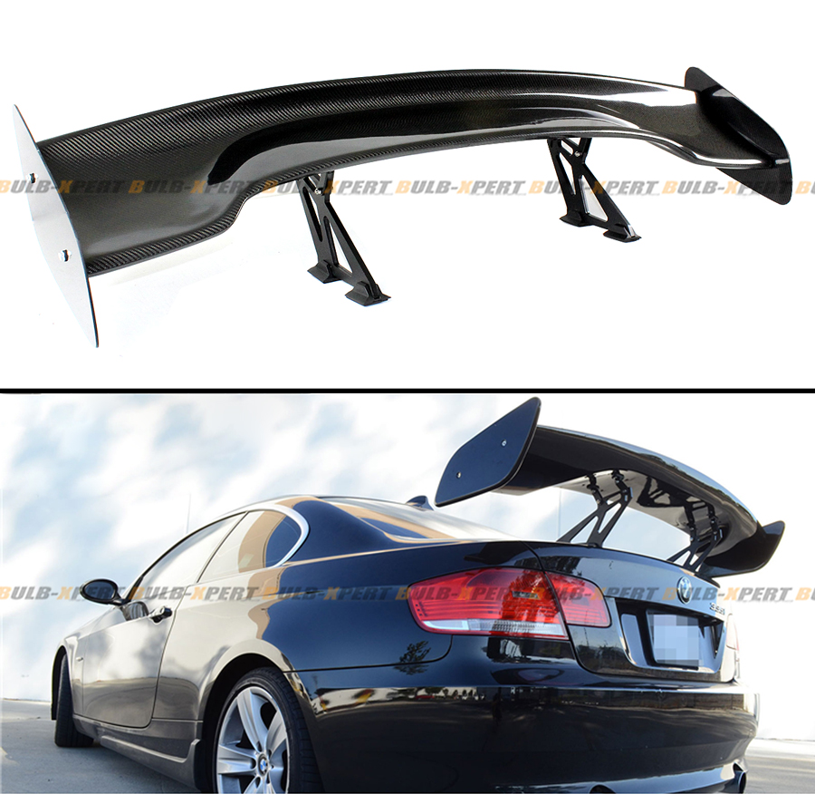 57" Inch Carbon Fiber Adjustable GTStyle Race Track Rear Trunk Lid