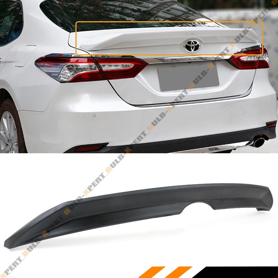 FOR 2018 TOYOTA CAMRY LE XLE SE HYBRID SPORT STYLE REAR TRUNK LID SPOILER WING