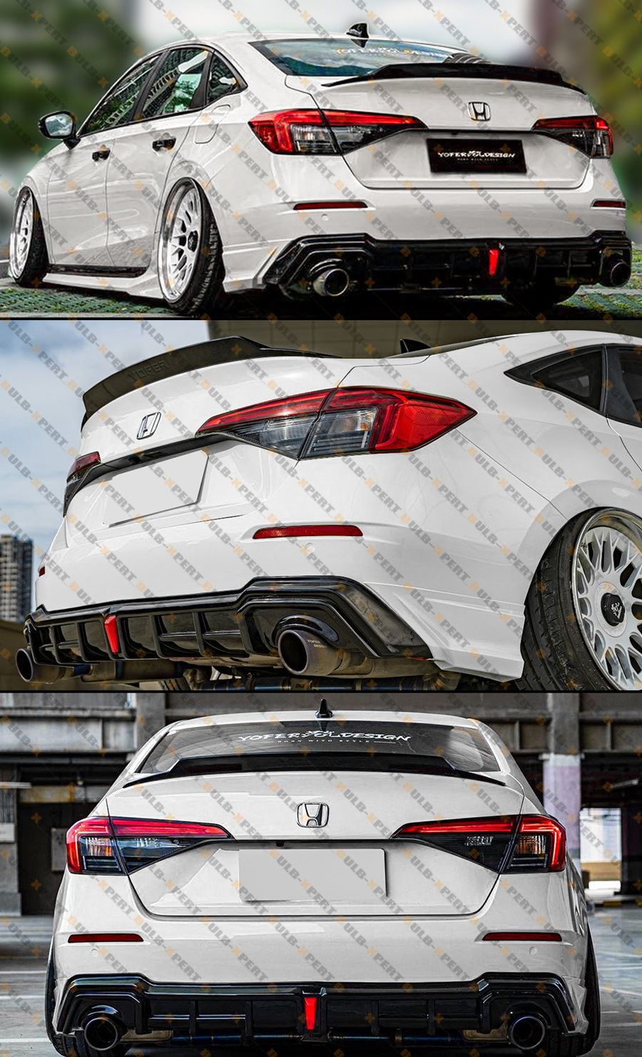GO CUSTOM　JUMP３　フルカーボンブラック Amazon.com: Syon Auto FITS 18-2021 HONDA ACCORD GLOSS BLACK