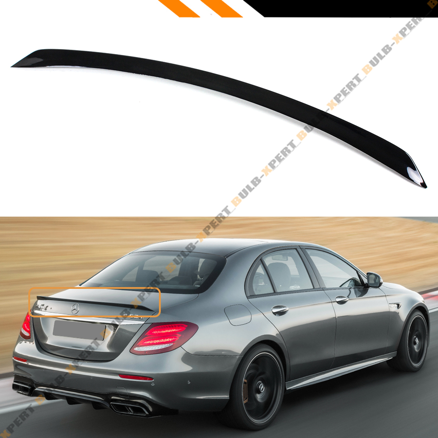 PAINTED MERCEDES BENZ S-CLASS 4-DOOR FLUSH MOUNT FACTORY STYLE SPOILER 2014-2018