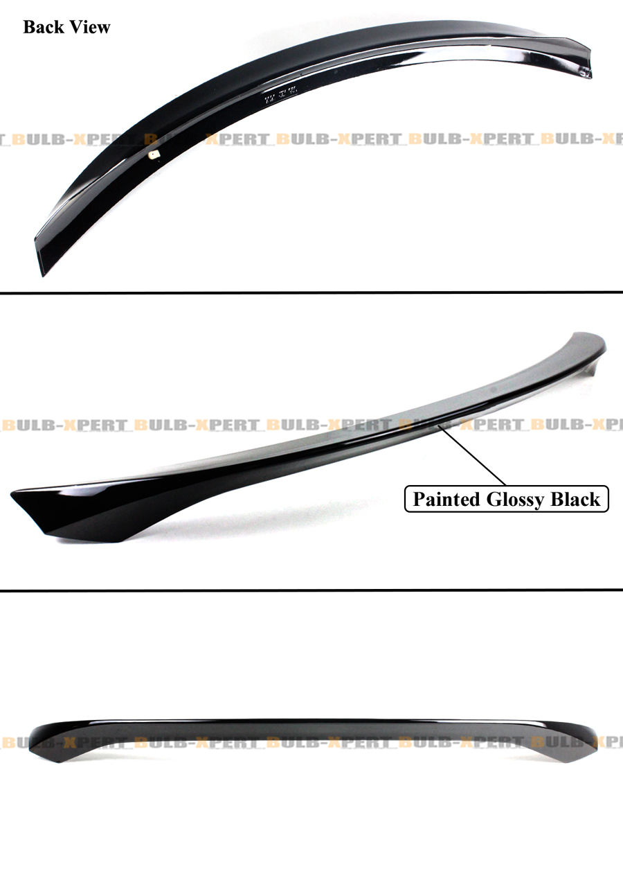 2014-2023 Infiniti Q50 PSM Style Trunk Spoiler (Black - View #7