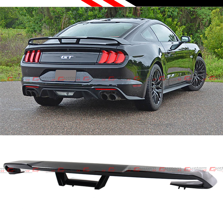 FOR 20152020 FORD MUSTANG S550 GT STYLE GLOSSY BLACK REAR TRUNK