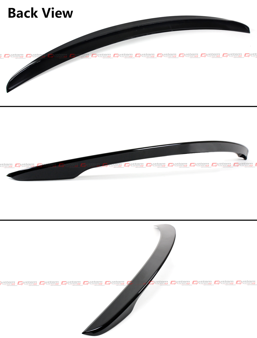 FOR 2011-14 HYUNDAI SONATA 8TH GEN PAINTED GLOSSY BLACK SPORT TRUNK LID SPOILER