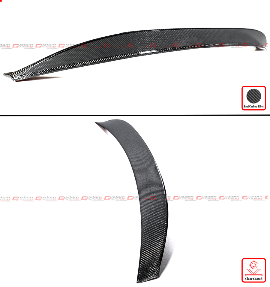 FOR 2018-23 KIA STINGER REAL CARBON FIBER REAR TOP ROOF +