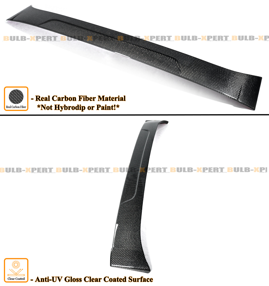 FOR 2018-23 KIA STINGER REAL CARBON FIBER REAR TOP ROOF +