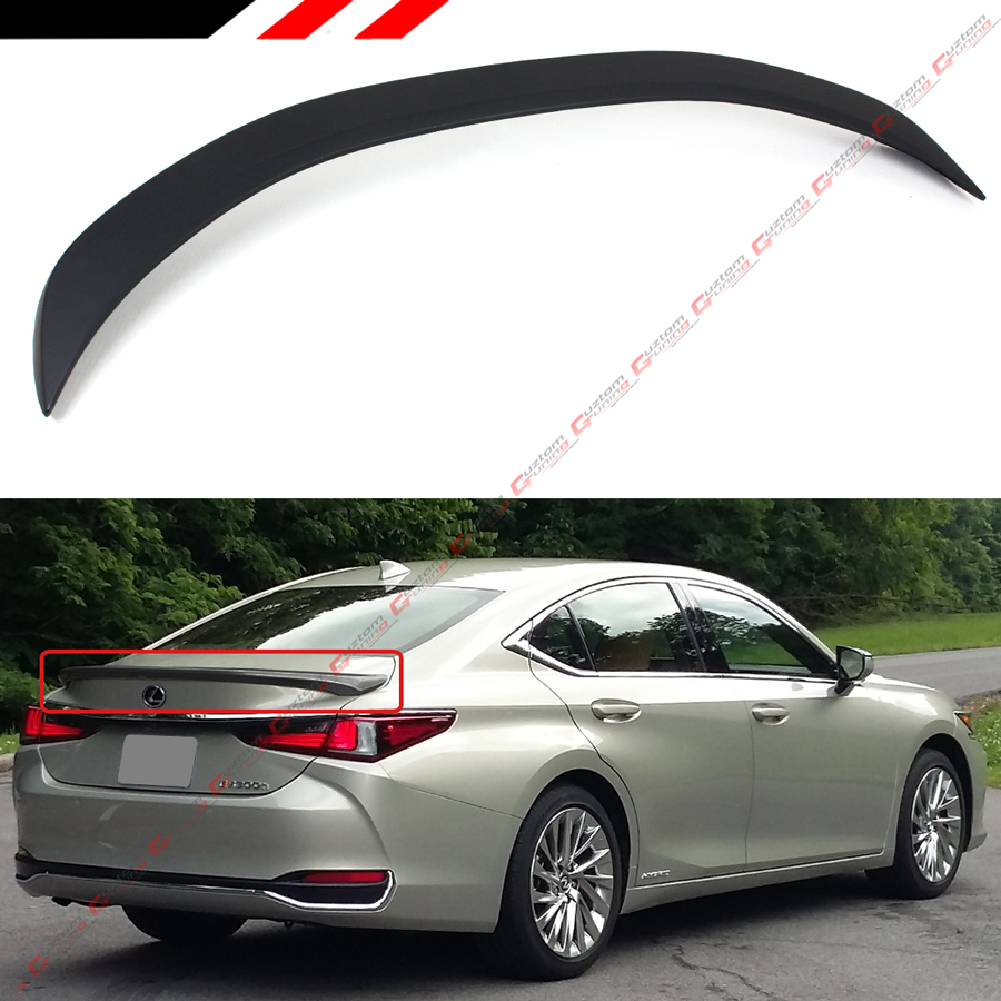 For 2019 2021 Lexus ES350 ES300 F Sport Style Matt Black Trunk Lid