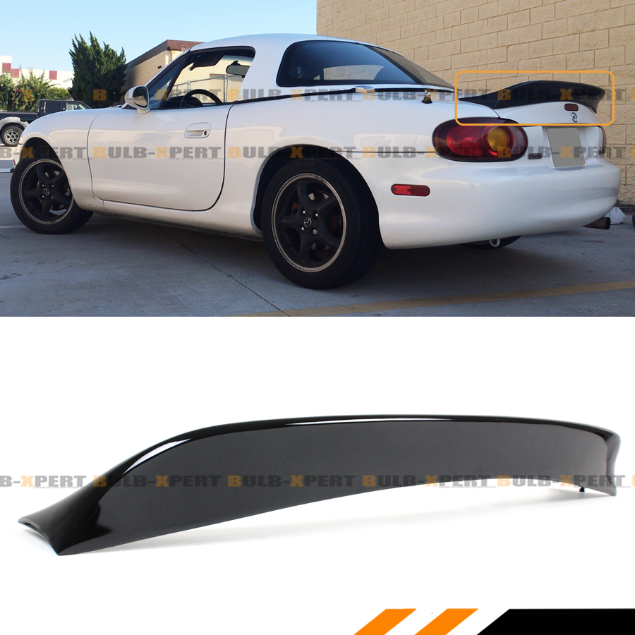 For 1999-05 Mazda Miata NB 2nd Gen Carbon Fiber Extended Big Trunk Spoiler Wing