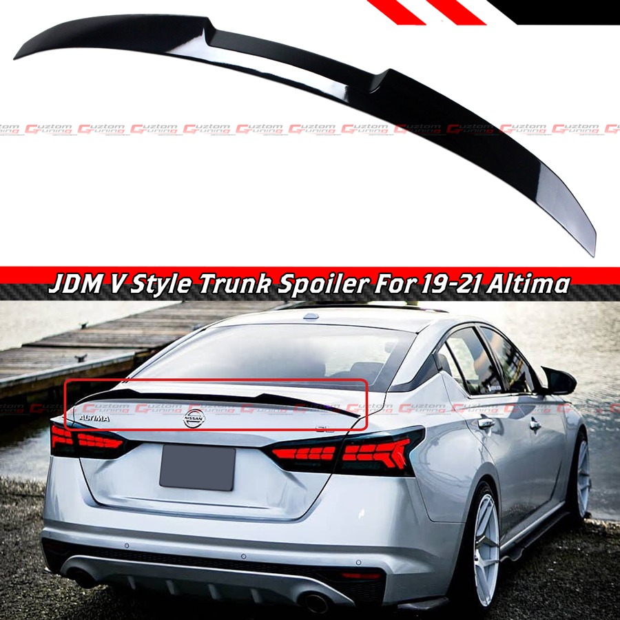 For Nissan Altima 55'' Matte Black Rear Trunk Spoiler Wing Racing
