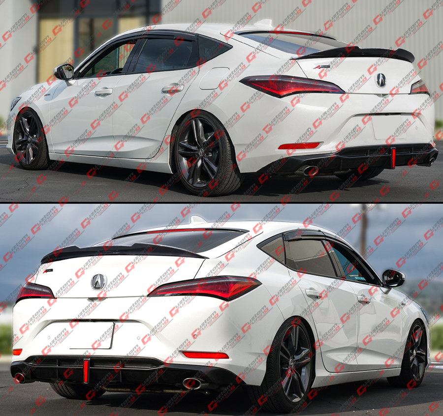 For 2023-26 Acura Integra DE4 DE5 PSM Style Highkick Carbon Fiber