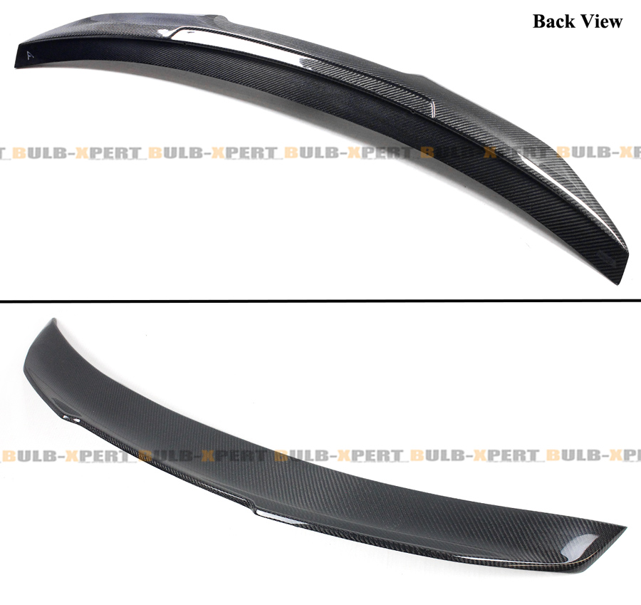 Alerón De Tronco De Fibra De Carbono Real Para Audi A4 B8.5 2013-2016 Base Sedán Labial Tronco Spoiler De Ala Trasera HighKick Body Kits De Salida De Fábrica (no Apto Para Modelo