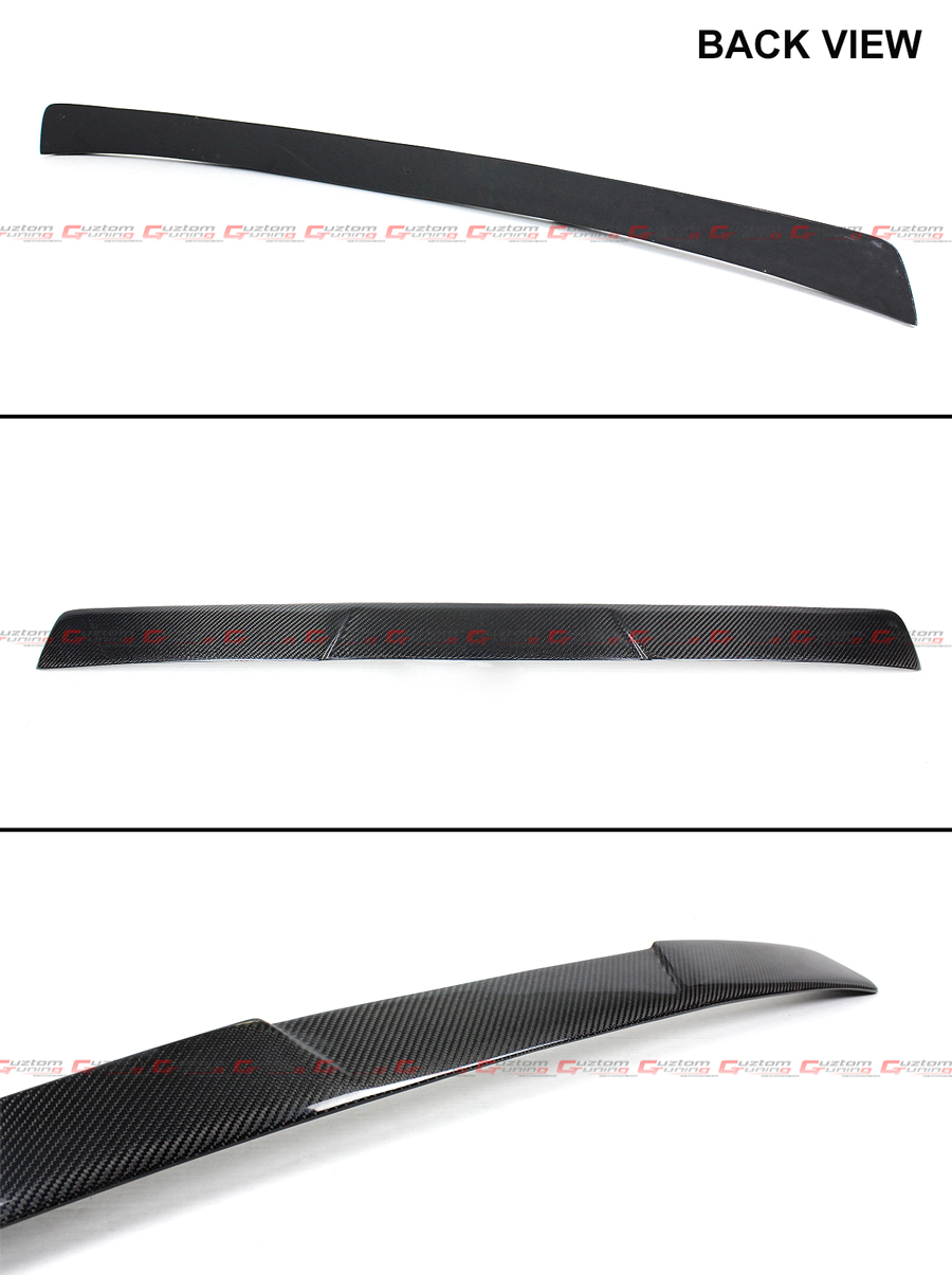 Syon Auto FITS 2017-2022 ALFA ROMEO GIULIA VQ STYLE Glossy Black High Kick Trunk Spoiler