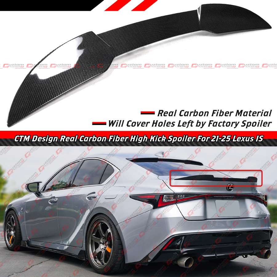 For 21-2026 Lexus IS300 IS350 IS500 CTM Carbon Fiber Highkick