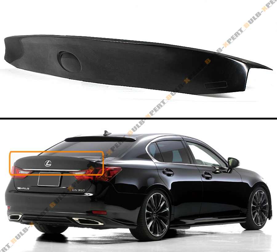 WD STYLE REAR TRUNK DUCKBILL SPOILER LID WING FOR 2013-2015 LEXUS GS350 ...