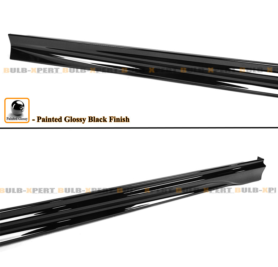 For 2023-2025 Honda Accord Akasaka JDM Gloss Black Add On Side