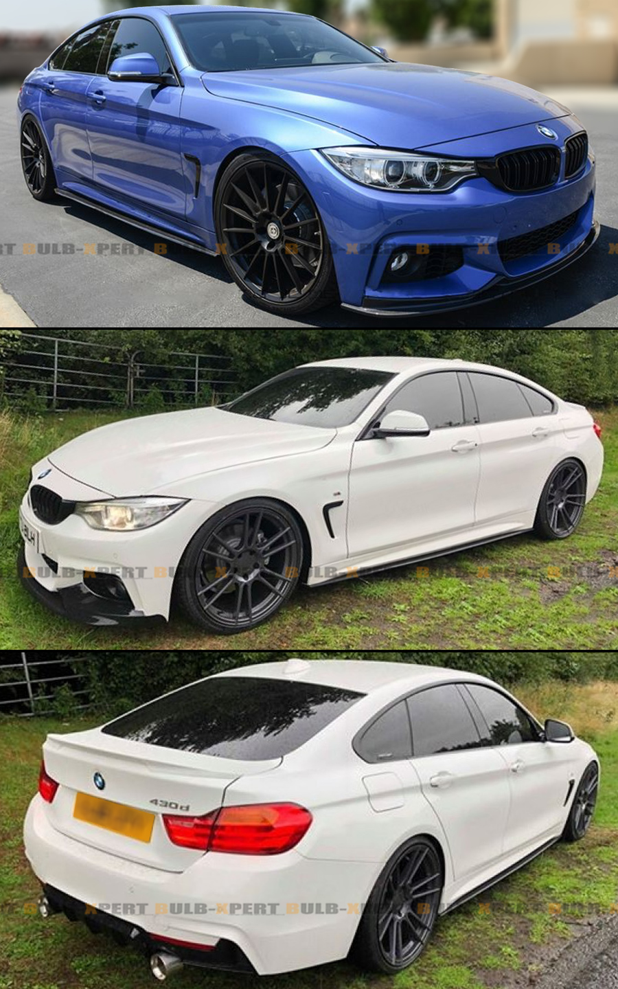 thumbnail image 2 of 2014-2020 BMW F32 F33 F36 4 Series M Sport Side Skirt Extension 2 of 11