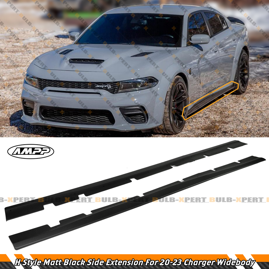 グロスブラックサイドスカートエクステンションリップダッジチャージャーRT SRT SXT 15+ GT LOOKに対応  グロスブラックサイドスカートエクステンションリップダッジ15-2024ルックに対応 グロスブラックサイドスカートエクステンションリップ、ダッジチャージャーRT  SRT ..., image size:900x900
