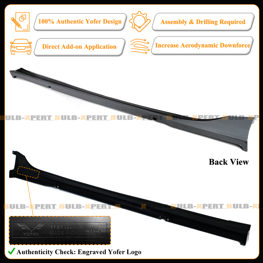 For 2025-2026 Honda Civic Yofer V2 Urban Gray Pearl 2 Toned Side