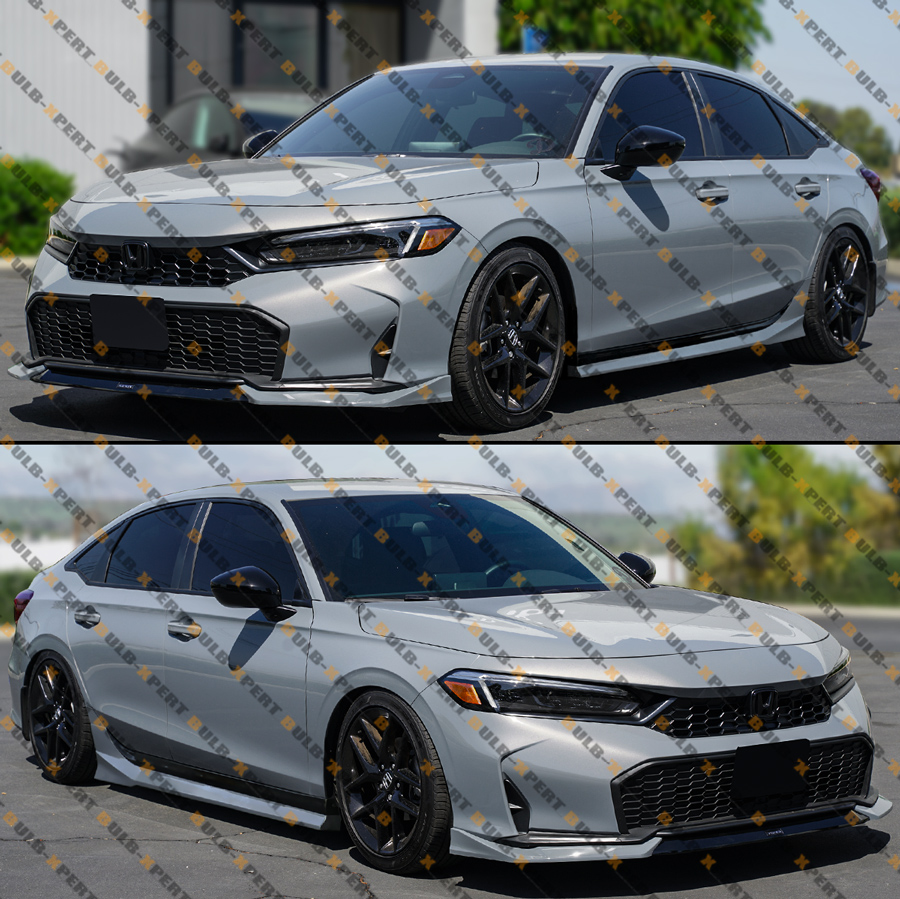 For 2025-2026 Honda Civic Yofer V2 Urban Gray Pearl 2 Toned Side