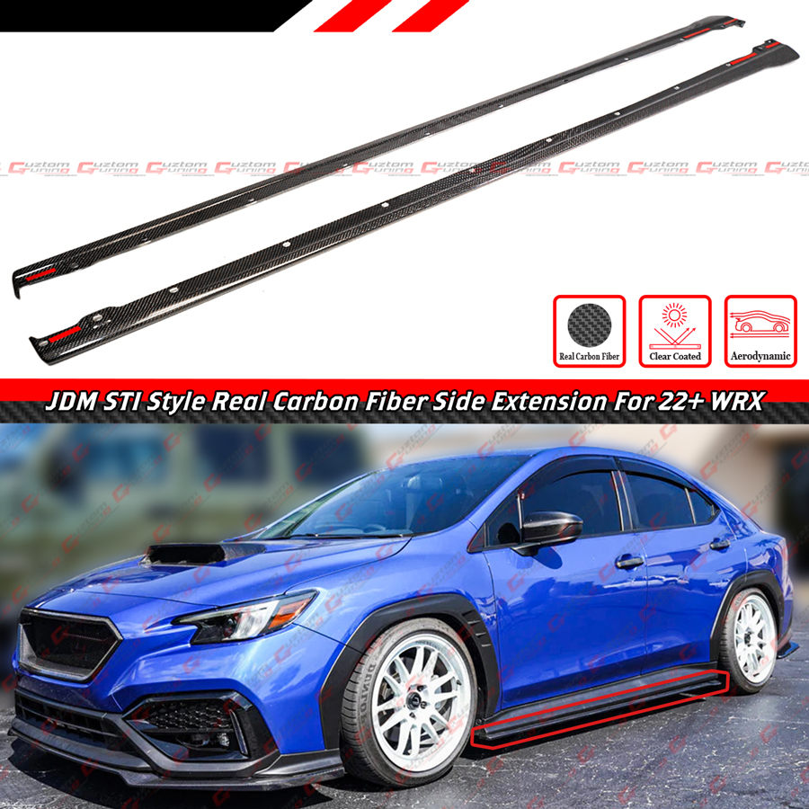 【新品】22-23 WRX MK-S 152㎝ For 2022-2025 Subaru WRX VB JDM STI Style Real Carbon Fiber