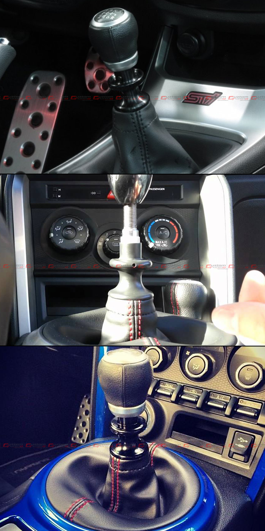 Black Aluminum Reverse Lock Out Lifter Lever Replacement For Ford Focus