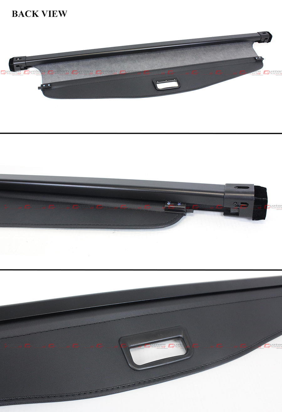 Retractable Cargo Security Shade Cover For 2018-2022 Chevy Equinox & GMC Terrain – Black