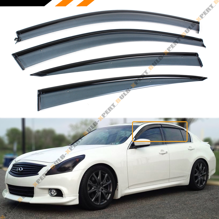 FOR 20072015 INFINITI G35 G37 G25 SEDAN VIP CLIPON BLACK OUT TRIM