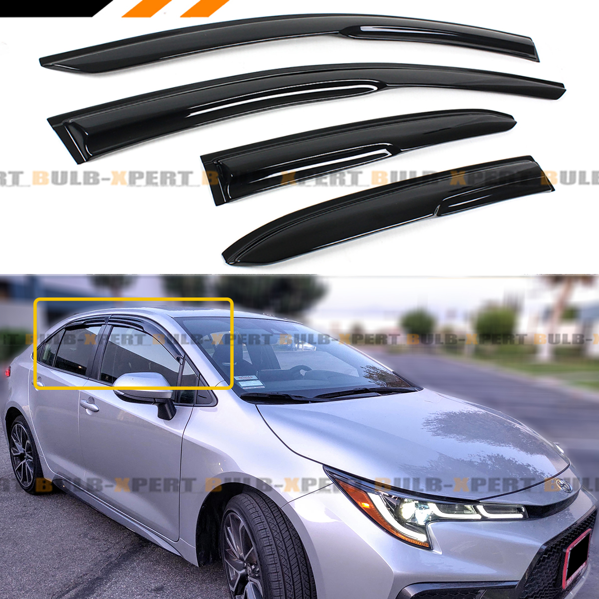 2020 toyota corolla hood deflector