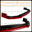 For 2018-2020 Camry Yofer Supersonic Red Front Lip