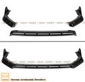 For 2022-24 Honda Civic Aero-Tunnel Style Gloss Bl