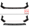 For 2022-24 Honda Civic Aero-Tunnel Style Gloss Bl