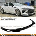 For 2024-26 Hyundai Sonata KDM Gloss Black 3pc Fro