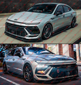 For 2024-26 Hyundai Sonata N Line KDM Gloss Black 
