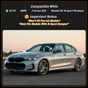 For 23-25 BMW M340i 330i G20 CTM V2 Real Carbon Fi