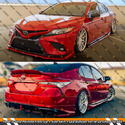 For 2018-2020 Camry Yofer Supersonic Red Front Lip