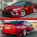 For 2021-2024 Camry Yofer Supersonic Red Front Lip