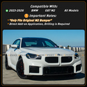 For 23-26 BMW M2 G87 V Style Real Carbon Fiber Rea