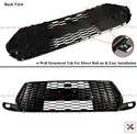 SE STYLE GLOSS BLACK FRONT BUMPER GRILLE CONVERSIO