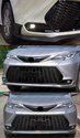 SE STYLE GLOSS BLACK FRONT BUMPER GRILLE CONVERSIO