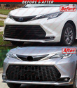 SE STYLE GLOSS BLACK FRONT BUMPER GRILLE CONVERSIO