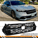 For 2023-2025 Honda Accord Yofer Black Front Mesh 