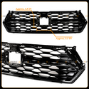 For 2023-2025 Honda Accord Yofer Black Front Mesh 