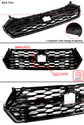 FOR 2023-25 HONDA ACCORD YOFER BLACK FRONT MESH GR