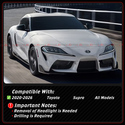 For 2020-2026 Toyota Supra GR A90 A91 MK5 Carbon F